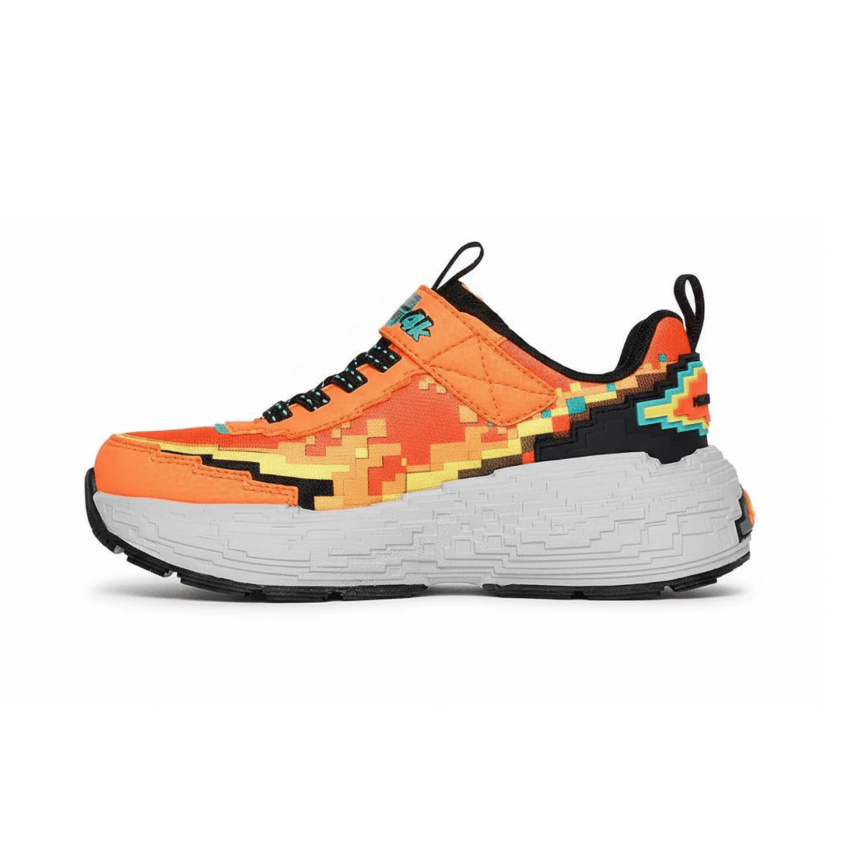 Skechers Boys 402160L Orange/Black Mega Craft - Image 3