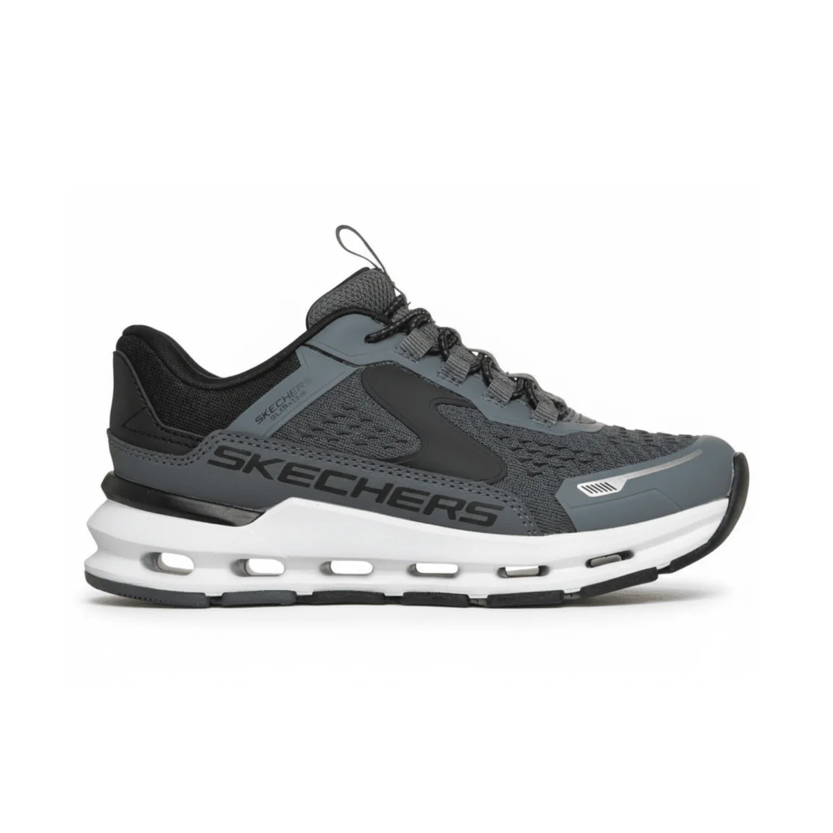 Skechers Boys 404203LCC Black Slip In