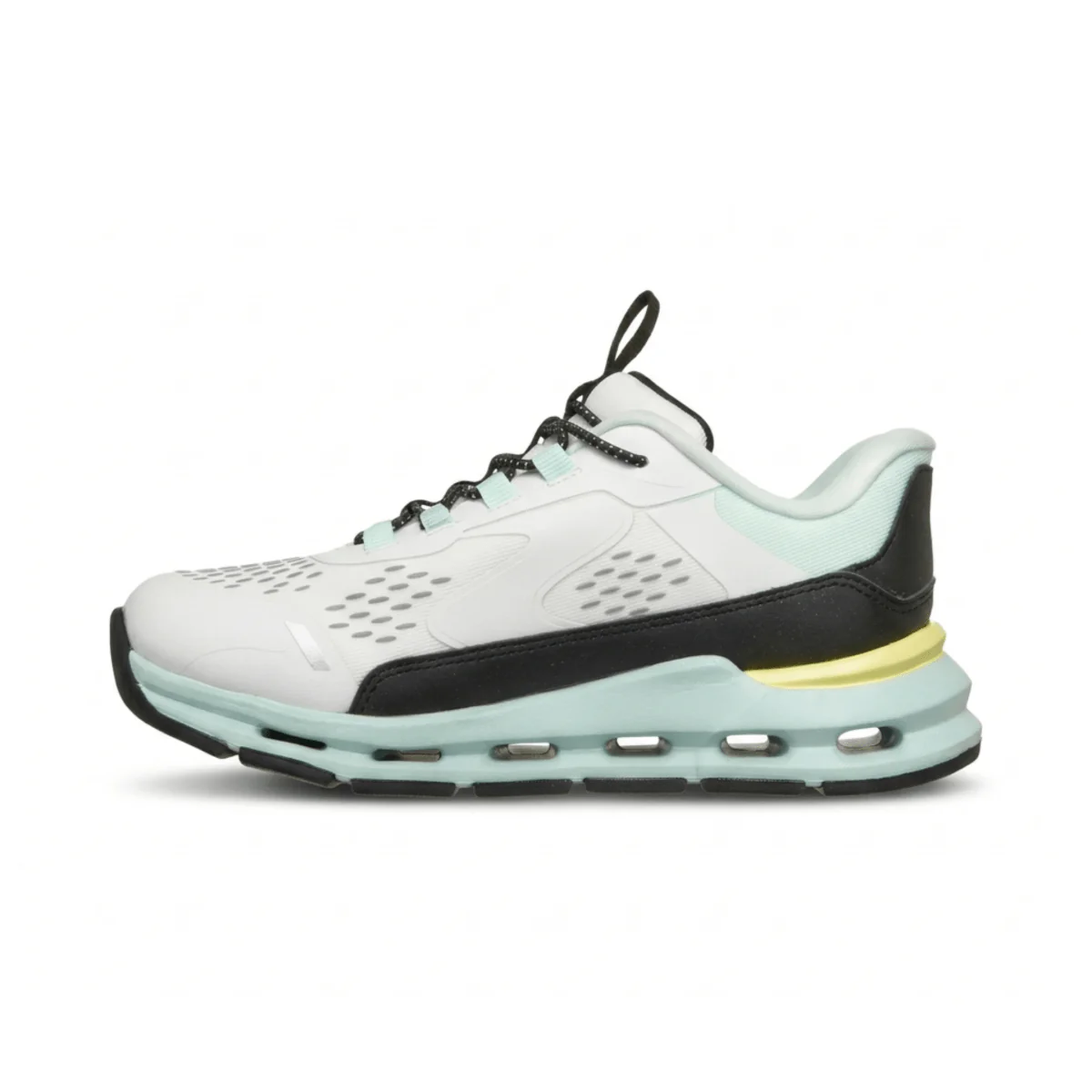 Skechers Girls 303654L White/Turquoise Slip-ins - Image 3