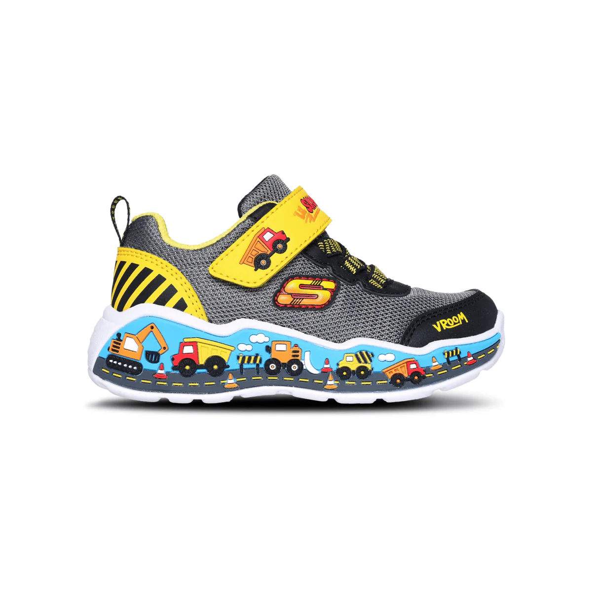 Skechers Toddlers 407312NBKYL Play Scene Black/Yellow
