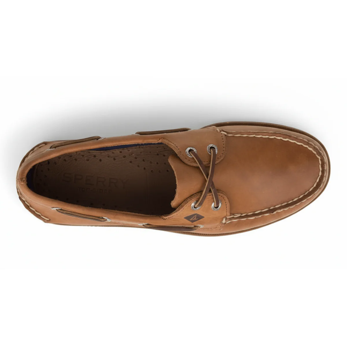 Sperry Men's Authentic Original Leather Boat Shoe Sahara Tan - Image 5