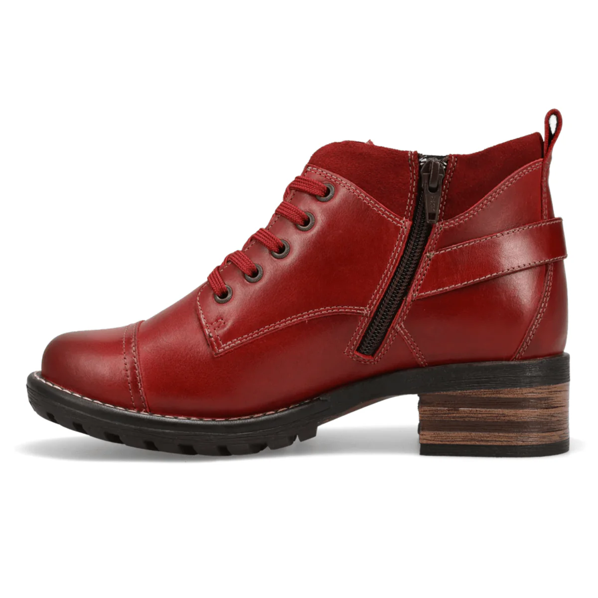 Taos Women's Mini Crave Red Leather - Image 4