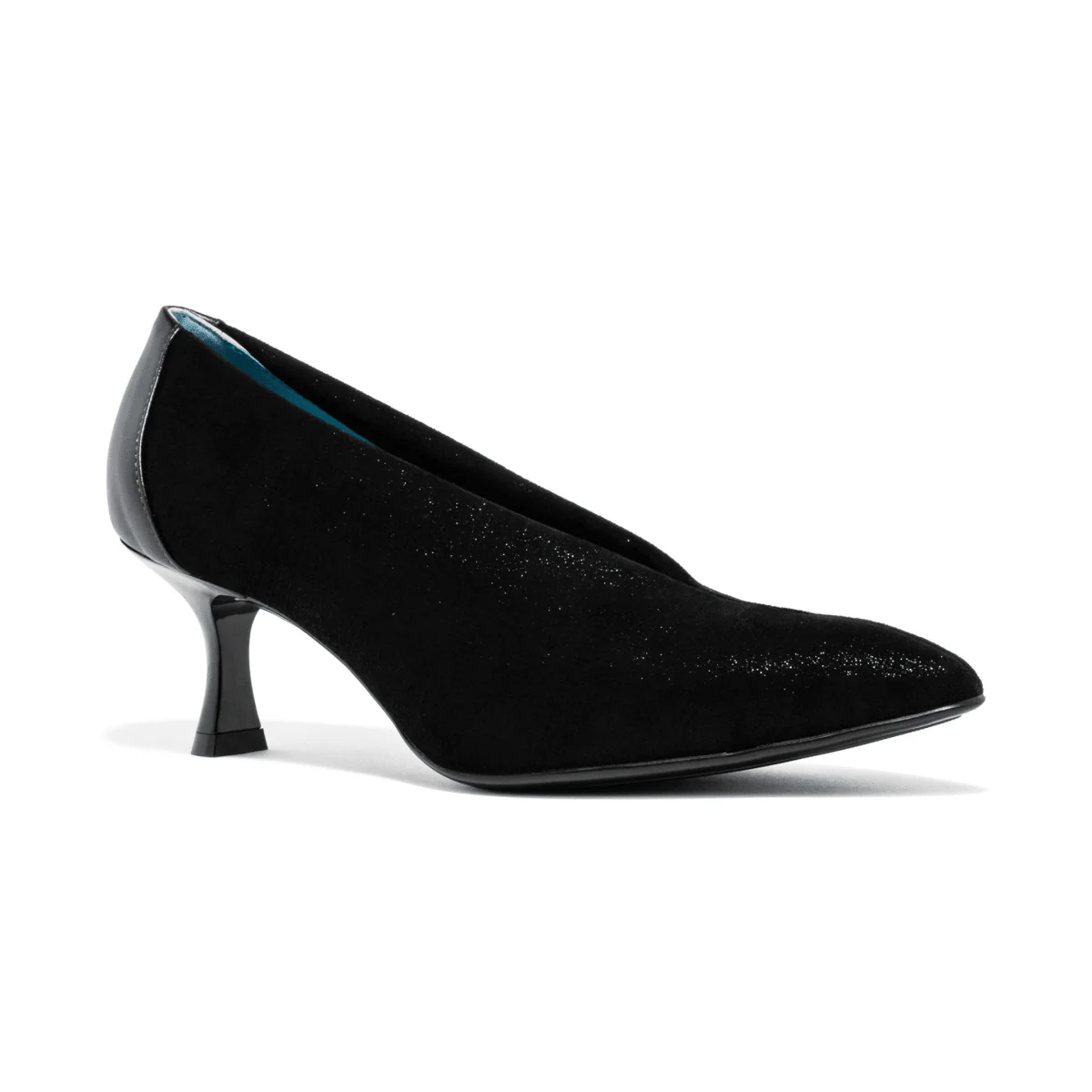 Thierry Rabotin Women's Qua Black Sparkle Microfiber - Image 2