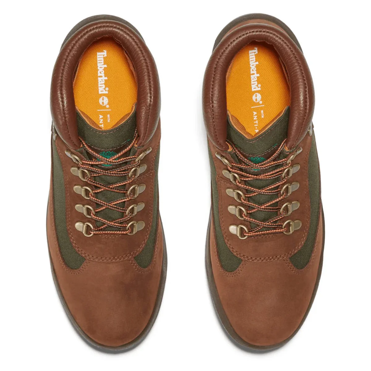 Timberland Men's Field Boot Dark Brown Nubuck Waterproof - Image 7