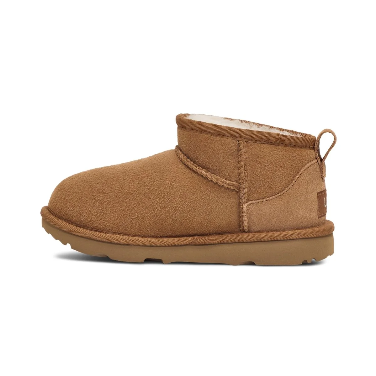 UGG Girls Classic Ultra Mini Chestnut - Image 3