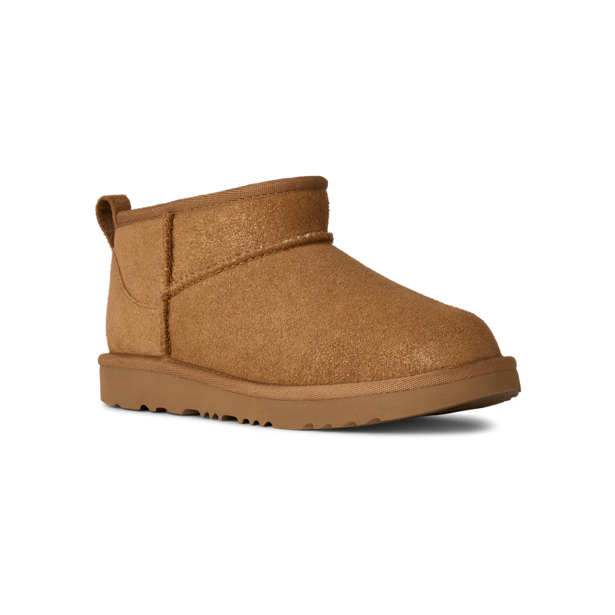 UGG Girls Classic Ultra Mini Dazzle Chestnut - Image 2