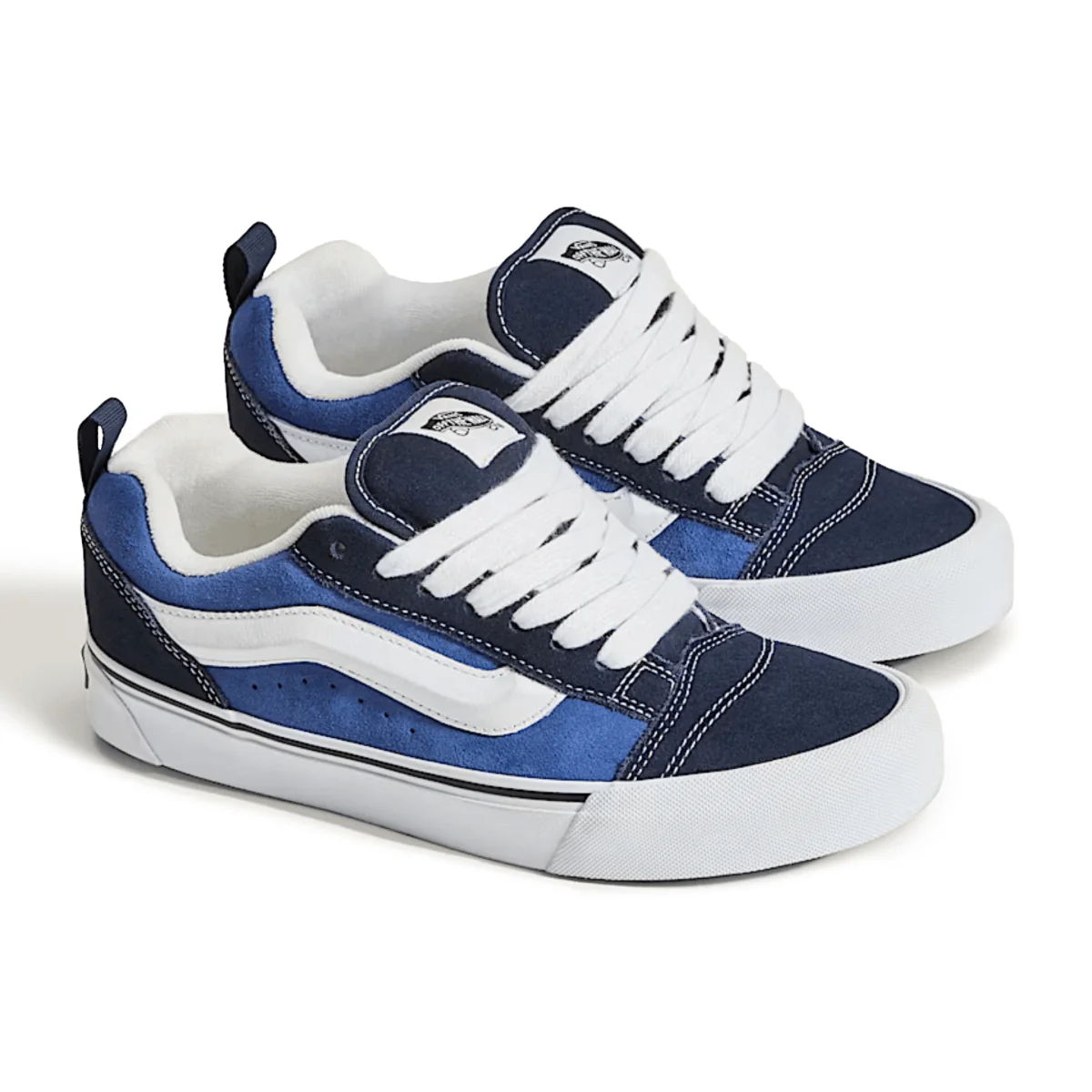 Vans Boys (Grade School) Knu Skool Wrap Navy Blue Suede/True White - Image 2