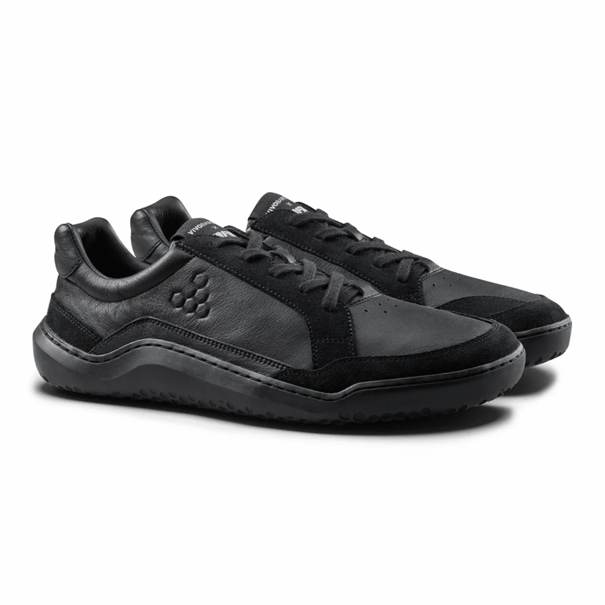 Vivo Barefoot Men's Gobi II Premium Leather Triple Obsidian - Image 2