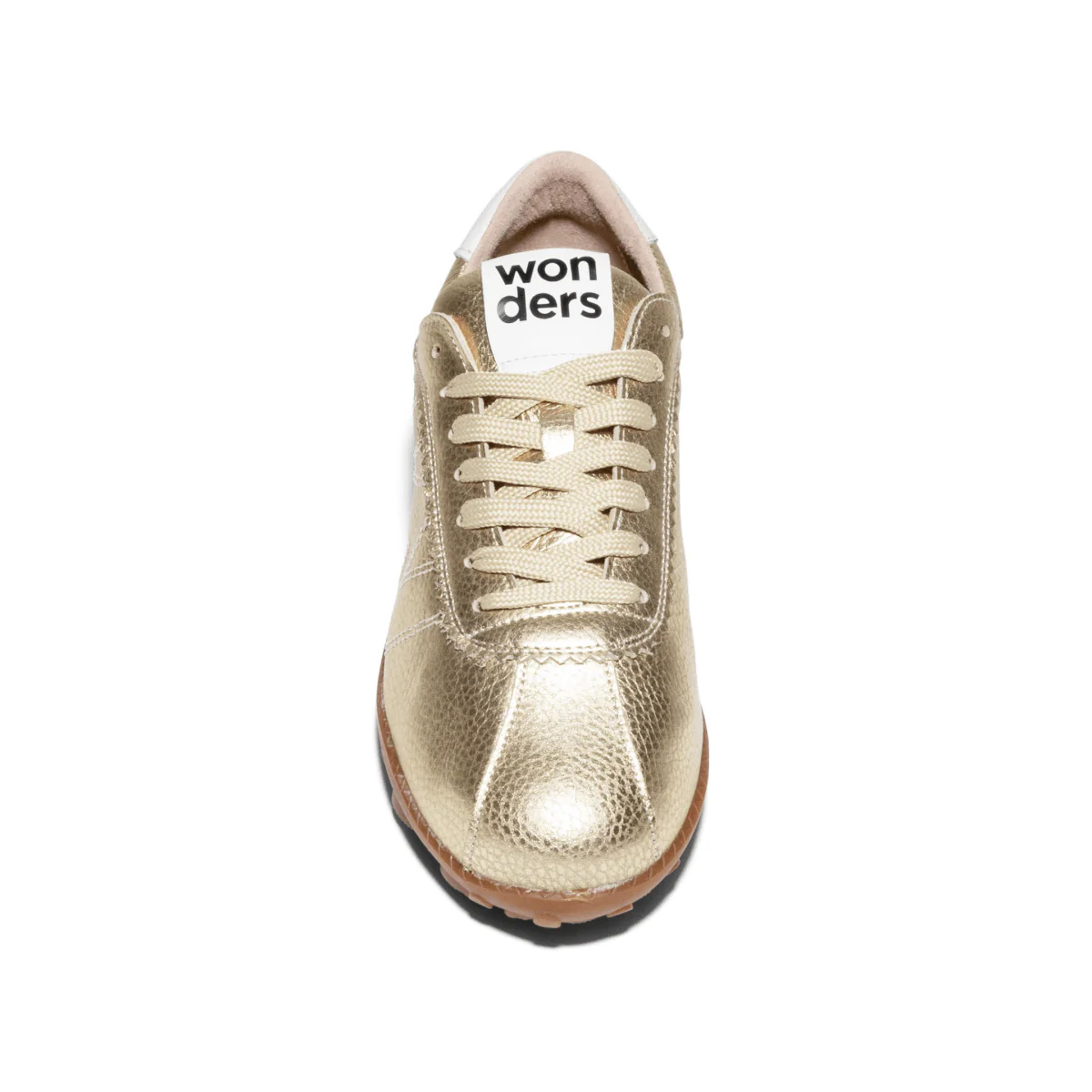 Wonders Women's AP-2102 Metallic Gold/Off-White - Image 4