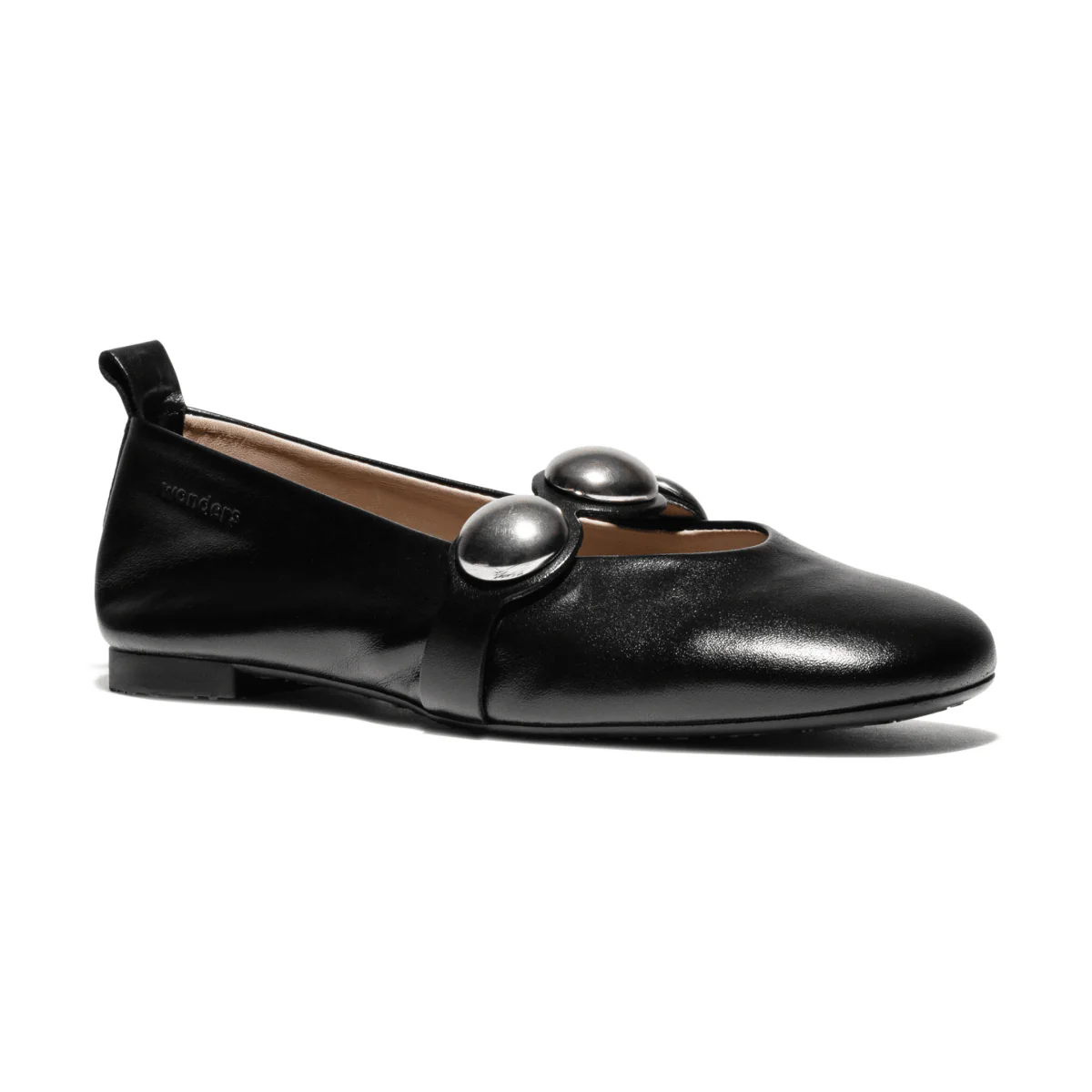 Wonders Women's Sauvage Black Leather - Image 2