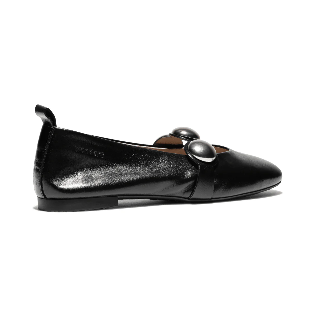 Wonders Women's Sauvage Black Leather - Image 3