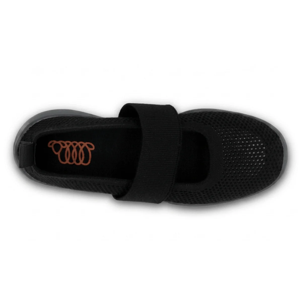 Woolloomooloo Women's Coogee Breeze Scuff Jet Black Merino Wool - Image 6